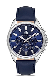 BIGOTTI 44MM-KAYIŞLI-ERKEK-3ATMÜRÜN KODU : BG.1.10329.2